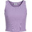 JJXX Γυναικείο Καλοκαιρινό Crop Top Ριπ Λιλά 12200401