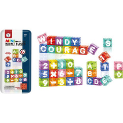 Blue Toys Magnet Blocks Mini Travel Set