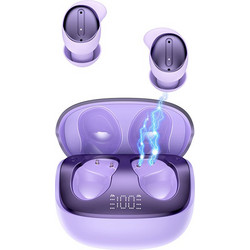 XO G52 Ακουστικά Bluetooth Earbud Ανθεκτικά στο Νερό Purple