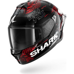 Shark SKWAL Cup Speed VIB Black Red Silver Κράνος Μηχανής Full Face