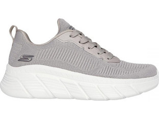 Skechers Engineered Knit Fashion Γυναικεία Sneakers Γκρι 117385-TPGD