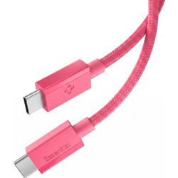 Spigen ACA10414 Braided USB-C to USB-C 60W 1m Pink