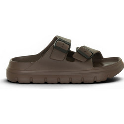 Superdry Sova Γυναικείες Παντόφλες Καλοκαιρινές Flatforms Αντιολισθητικές Σοκολατί SDSS26280A