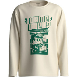 Name It Παιδικό T-Shirt Μακρυμάνικο Μπεζ Πράσινο 13259688