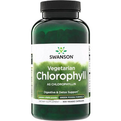 Swanson Vegetarian Chlorophyll as Chlorophyllin 300 Κάψουλες