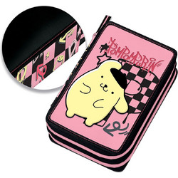 Graffiti Pompompurin Κασετίνα Γεμάτη με 2 Θήκες Ροζ 261332