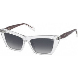 Tous TOB45 0P79 Γυναικεία Γυαλιά Ηλίου Cat Eye Κοκάλινα Διαφανή με Μαύρο Φακό