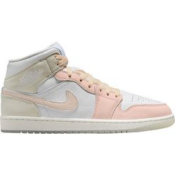 Jordan Air Jordan 1 Γυναικεία Sneakers Μποτάκια Nude HJ6654-100
