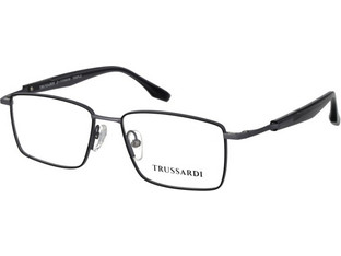 Trussardi TSM1047GT 09A Ανδρικός Σκελετός Γυαλιών Οράσεως Μεταλλικός Μαύρος