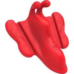 Urban Sky Butterfly Magnetic Panty Δονητής Εσωρούχου Κόκκινος
