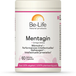 Be-Life Mentagin Ginkgo Biloba 60 Κάψουλες