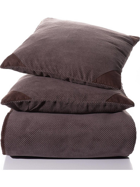 Silk Fashion Ριχτάρι Διθέσιου Καναπέ 180x250 1715 Chocolate