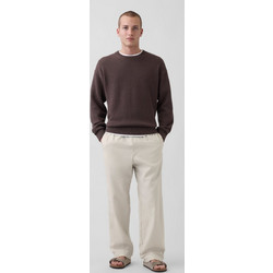 Gap Ανδρικό Παντελόνι Relaxed Εφαρμογή Εκρού 887835001
