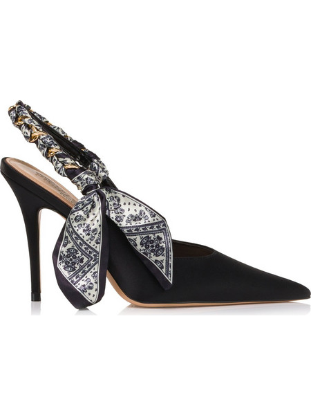 Primadonna Γόβες Slingback με Τακούνι Στιλέτο Μαύρες 00707RS