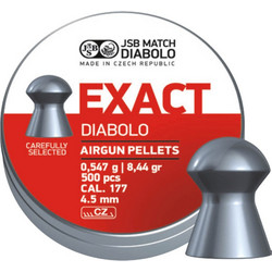 JSB Exact Βολίδες Pellets Αεροβόλου 4.52mm 0.547g / 8.44gr 500τμχ 546237-500