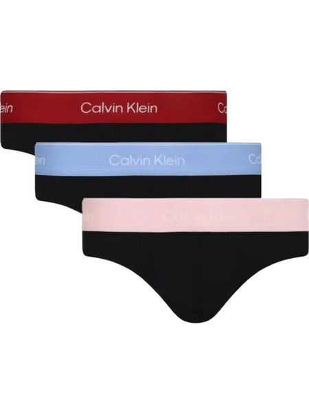 Calvin Klein Ανδρικά Σλιπ Βαμβακερά Μαύρα 3Pack LV00NB4388-2VA