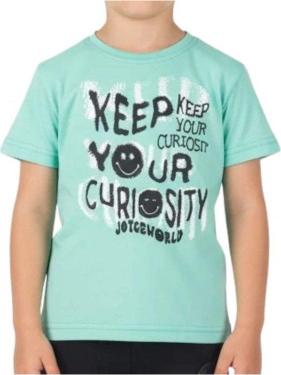 Joyce Παιδικό T-Shirt Κοντομάνικο Τιρκουάζ 26125021