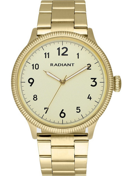 Radiant Ανδρικό Ρολόι με Χρυσό Μεταλλικό Μπρασελέ RA627203