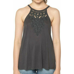 Superdry Γυναικείο Καλοκαιρινό Top Ανθρακί W6011263A-AFB