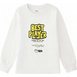 iDo Παιδικό T-Shirt Μακρυμάνικο Λευκό 4G437-0113
