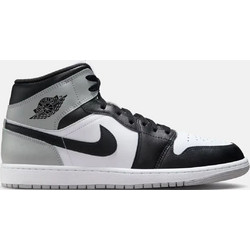 Jordan Air 1 Mid Ανδρικά Sneakers Μποτάκια Λευκά DQ8423-101