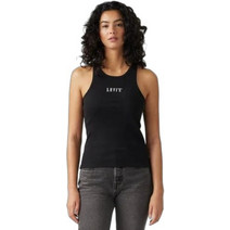 Levi's Γυναικείο Καλοκαιρινό Top Ριπ Μαύρο A9415-0005