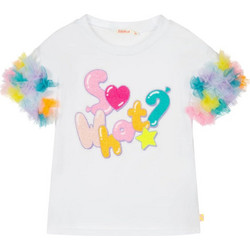 Billieblush Παιδικό T-Shirt Κοντομάνικο Λευκό U20927-10P
