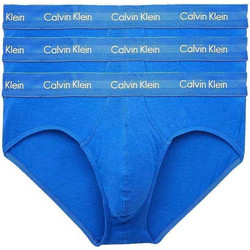 Calvin Klein Ανδρικά Σλιπ Βαμβακερά Royal Blue 3Pack 0000U2661G-KLG