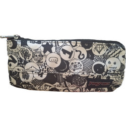 JanSport Doodle Dots Κασετίνα Μαύρη Λευκή EK0A5BAEAOL
