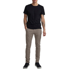 Blend Ανδρικό Παντελόνι Chino Ελαστικό Slim Εφαρμογή Γκρι 20703472-190201