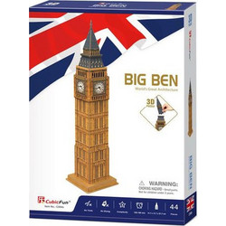 Puzzle CubicFun Big Ben 3D 44 Κομμάτια