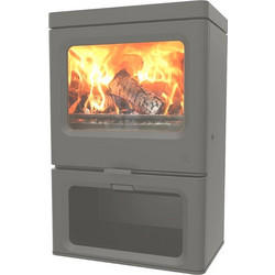 Charnwood Skye 7 Store Stand Pewter Μαντεμένια Ξυλόσομπα 7kW