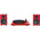 Pro-Ject Juke Box E1 HiFi Set Πικάπ με Ηχεία & Προενίσχυση Bluetooth Red + Ortofon OM5e