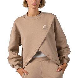 GSA Supercotton Γυναικείο Αθλητικό Crop Top Μπεζ 346642-5954