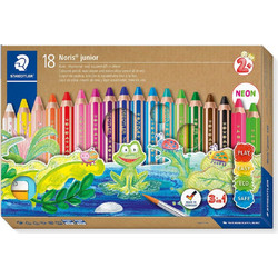 Staedtler Noris Junior Ξυλομπογιές Σετ 18τμχ