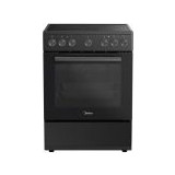 Midea MFO24D-ME4R10F (BK) Κουζίνα Ηλεκτρική 70lt με Κεραμικές Εστίες 60cm