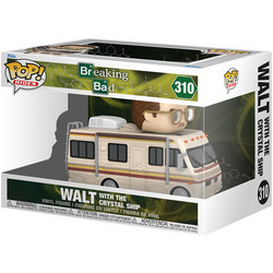 Funko Pop! Rides Breaking Bad 310 Walt with the Crystal Ship 15cm