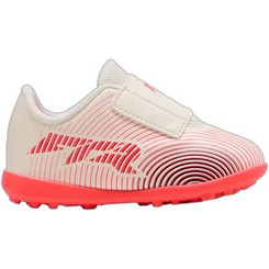 Puma Future 9 Play TF 109203-01 Παιδικά Ποδοσφαιρικά Παπούτσια με Σχάρα Μπεζ Πορτοκαλί