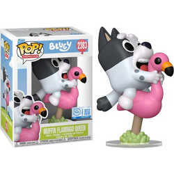Funko Pop! Animation Bluey 2383 Muffin Flamingo Queen Special Edition