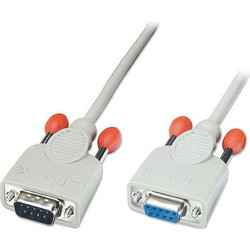 Lindy 31519 Καλώδιο RS-232 DB9 Male to RS-232 DB9 Female 2m Grey