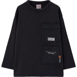 Boboli Παιδικό T-Shirt Μακρυμάνικο Μαύρο 624046-890