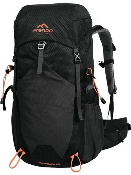 Frendo FlowBack Ορειβατικό Σακίδιο 20lt Μαύρο 205657