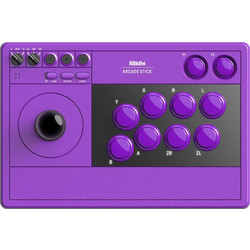 8bitdo Arcade Stick Purple Nintendo Switch