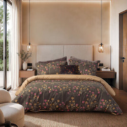 Nef-Nef Σετ Σεντόνια King Size Βαμβακοσατέν 270x280 Audrey Brown