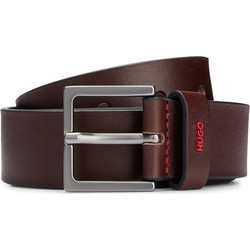 Hugo Boss Giove Ανδρική Ζώνη Δερμάτινη Σοκολατί 50470652-203