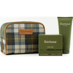 Barbour Heritage For Her Eau de Parfum 50ml + Body Lotion 200ml + Cosmetic Bag