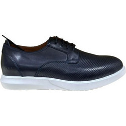 Kricket Ανδρικά Σκαρπίνια Derby Δερμάτινα Navy Μπλε 24K-1028