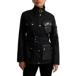 Barbour Γυναικείο Μπουφάν Παρκά Μακρύ Μαύρο LWX1556-BIBK71