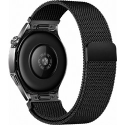 Hoco WH28 Λουράκι Μεταλλικό Black (Universal 22mm)