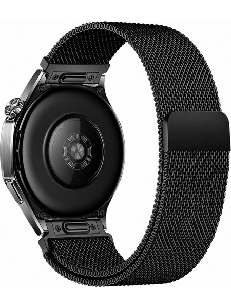 Hoco WH28 Λουράκι Μεταλλικό Black (Universal 22mm)